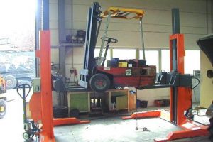 Columna elevadora para carretillas GAB705