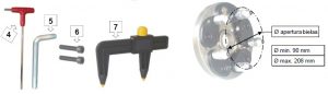 Accesorios para Brida para llantas ciegas FRU