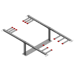 Elevador de piston con puente essmann TwinRam35 AE_2300_150