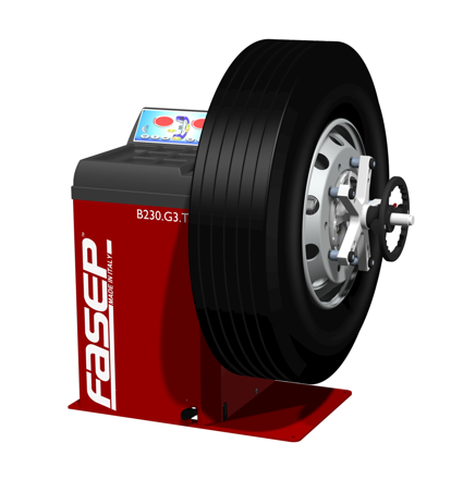 Equilibradora de ruedas de camión B230 Truck