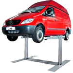 Elevador de piston TwinRam 55 1500 con brazos