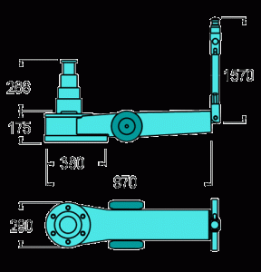 Gato Pasquin P304 Normal - dimensiones