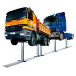 Elevador de piston con puente essmann TwinRam35 AE_2300_150