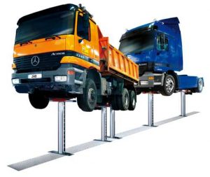 HVF Elevador con 5 pistones para industriales