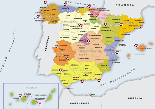 Asistencia técnica Maquiter en España