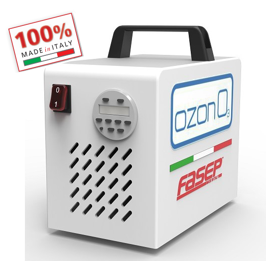 Generador de ozono para la desinfección de todo tipo de vehículos y espacios cerrados